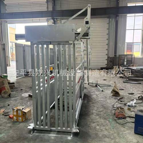 可组装牛打针架子热镀锌材质牛用保定枷挤压滑槽