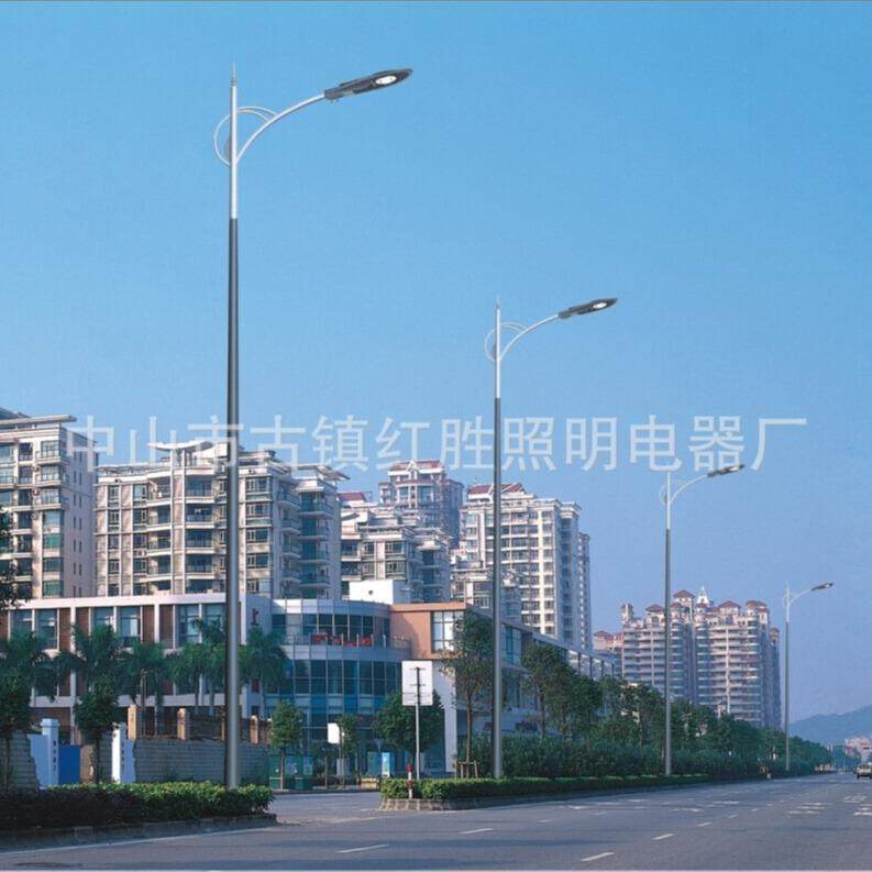 厂家小区节能组合路灯5-12米特价单臂道路灯LED路灯6米路灯杆