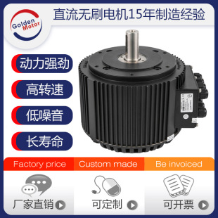 10KW 3700rpm 轴向磁通电机无刷直流 电动摩托车配件高转速大功率