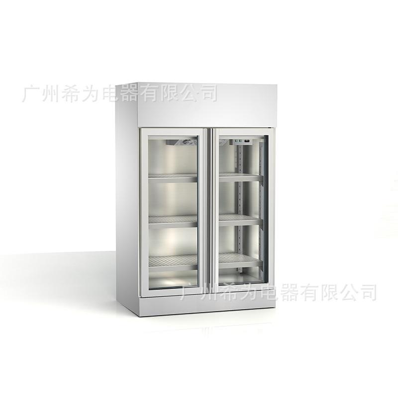 冷冻工作台商用冷柜厂家直销标准工程厨房冰箱双门冷藏柜沙拉台