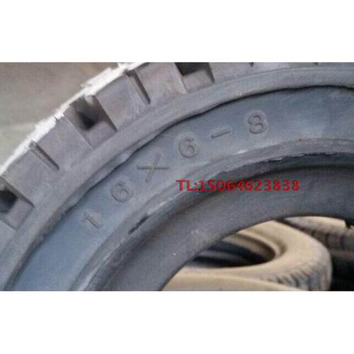 叉车实胎16*6-8 18X7-8 28*9-10 21*8-9充气胎200/50-10