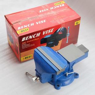 虎力台虎钳活动带砧小型轻型重型台钳56812寸60度旋转