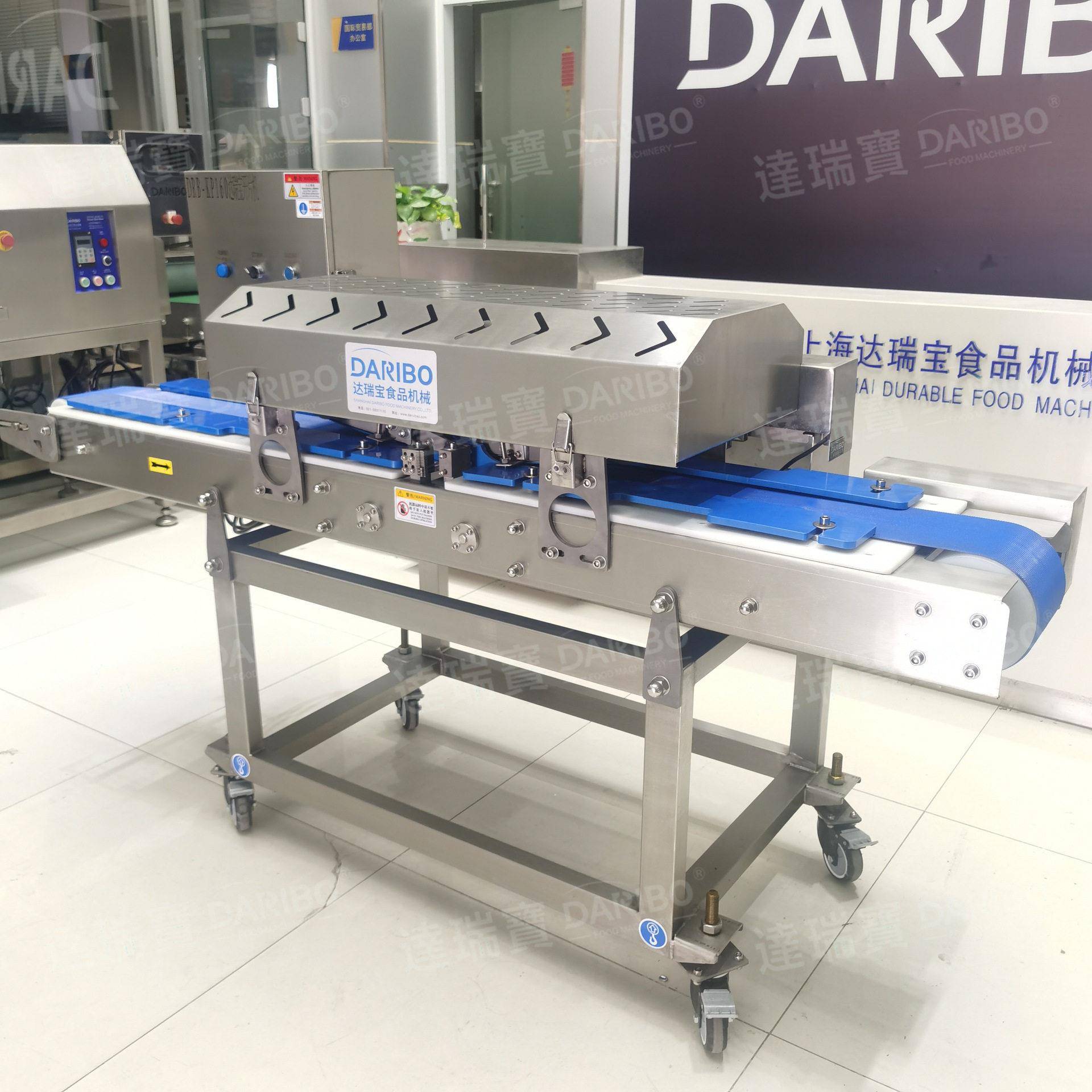 W达瑞厂家直销切片机猪腰开片机三文鱼鸭鸡胸肉平切开片机器