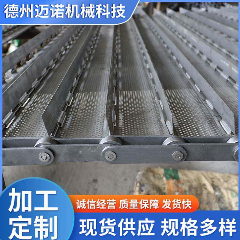 不锈钢链板花生机械输送链板西红柿清洗机网面加工线源头厂家