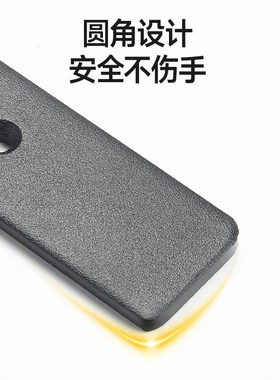 白色免打孔三角支架墙上置物架层板托固定拖角铁T托架L直角隔板层