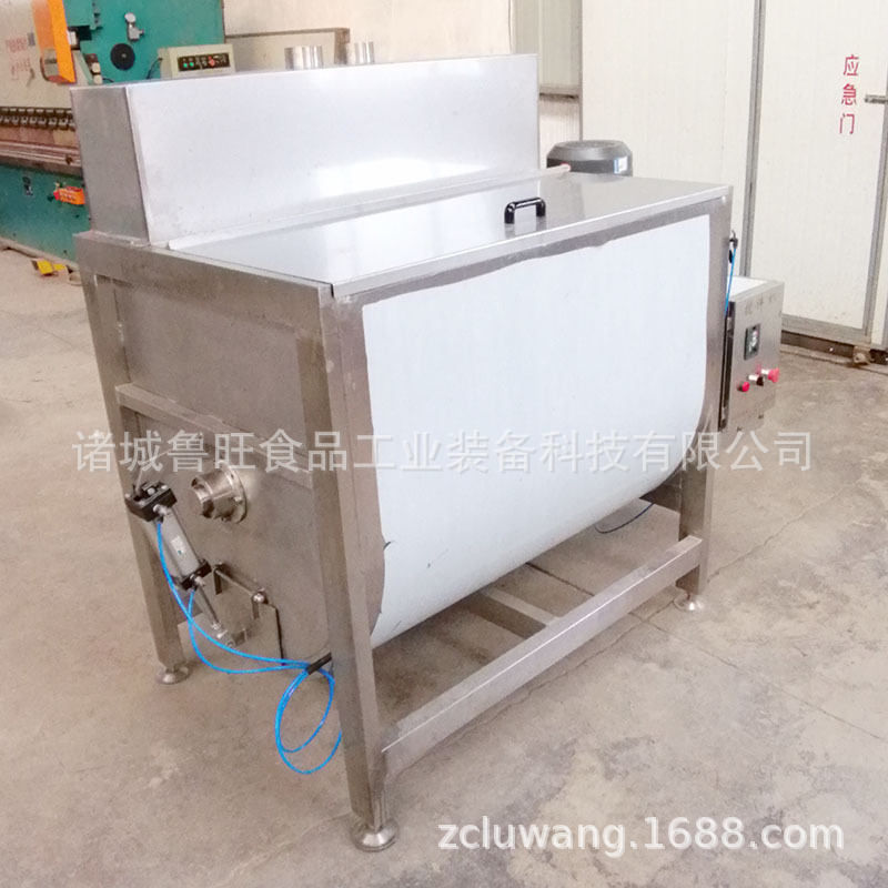 拌陷机自动出料 包子陷料调味拌陷机双绞笼搅拌 肉泥调和搅拌机