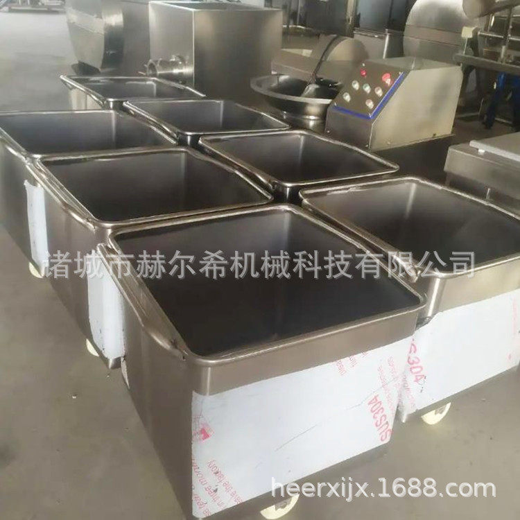 食品腌制猪肉料斗车 肉料车 移动不锈钢小料车 移动周转200肉料车,清洗/食品/商业设备,滚揉机,淘宝优惠券,粉丝福利购,淘宝优惠卷