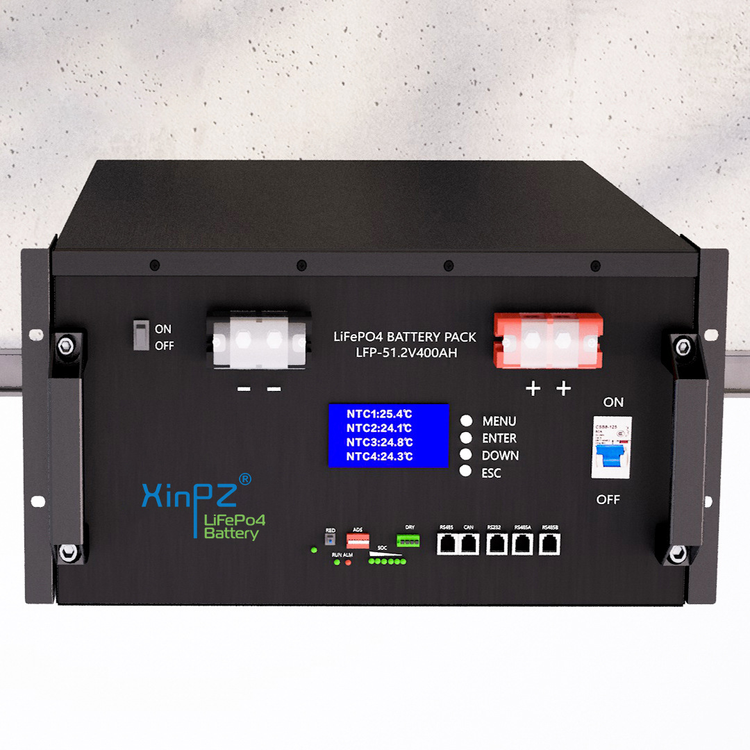 51.2V400AH锂电池磷酸铁锂储能电池太阳能光伏发电通讯基站电池组
