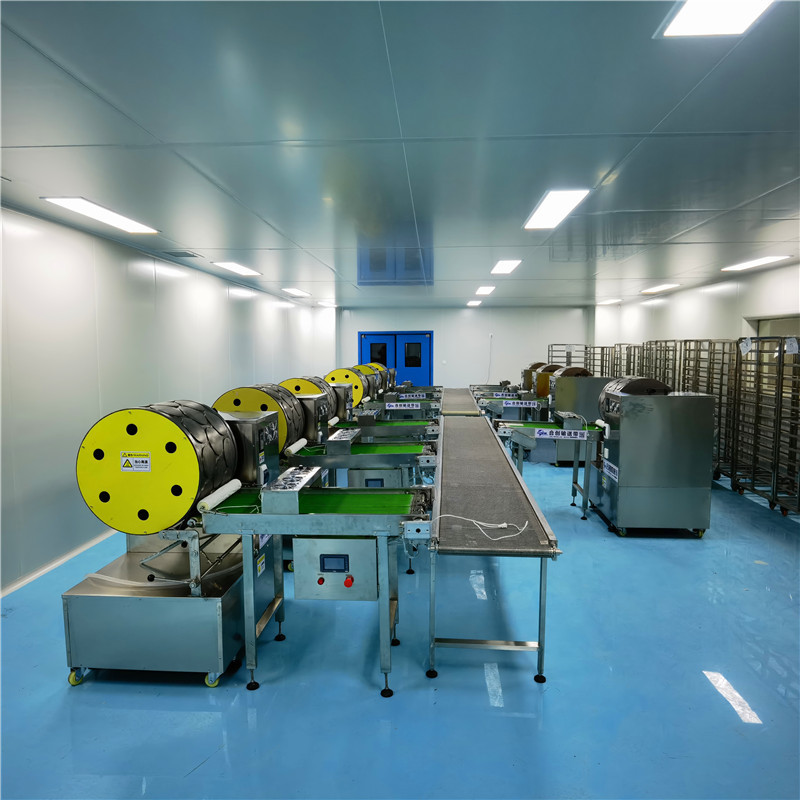 电磁三排全自动蛋皮机 数控操作千层成型机 烫皮机设备厚薄可调