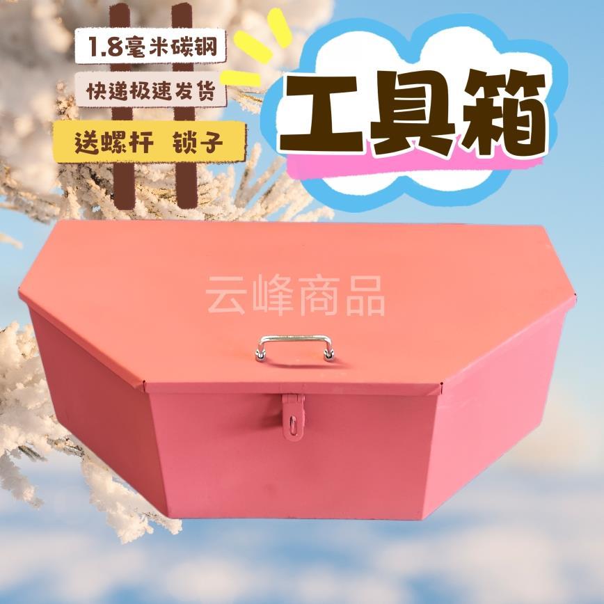 叉车工具箱龙工尾箱后备箱配重铁箱子杭州工作手提箱专用加厚