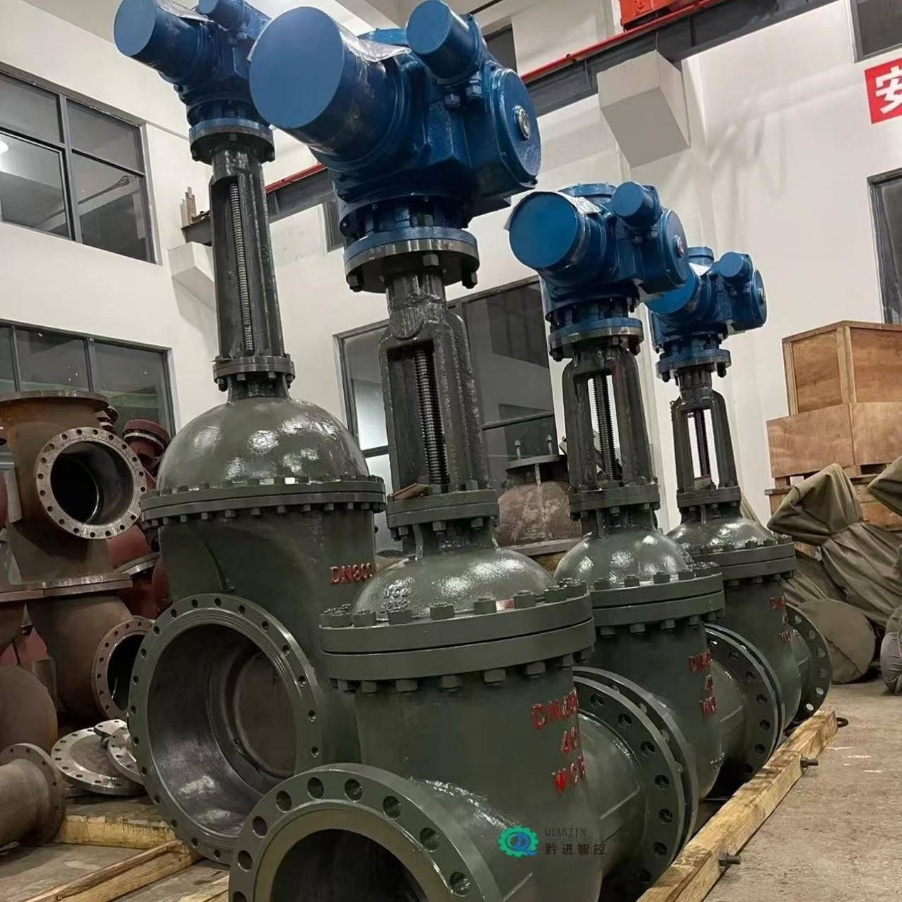 DZB0智能防爆型电动执行器搭配Z941H-10CDN100远程操控闸阀CT4