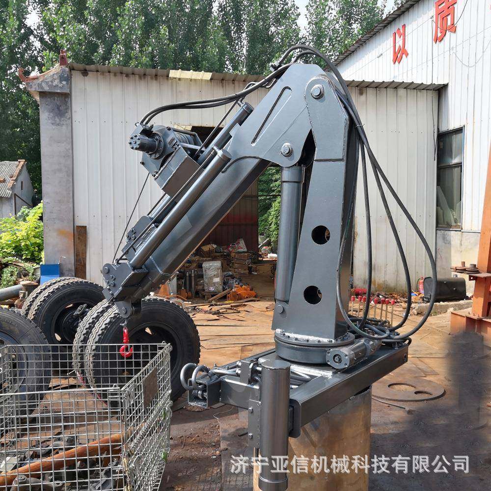 折臂起重机车载随车在折臂吊固定式60度旋转遥控折叠小吊机,搬运/仓储/物流设备,其他起重搬运设备,淘宝优惠券,粉丝福利购,淘宝优惠卷