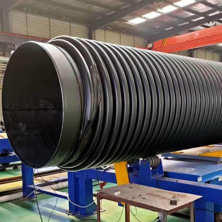 HDPE大口径克拉管增强缠绕结构壁管市政工程排水排污管道克拉管