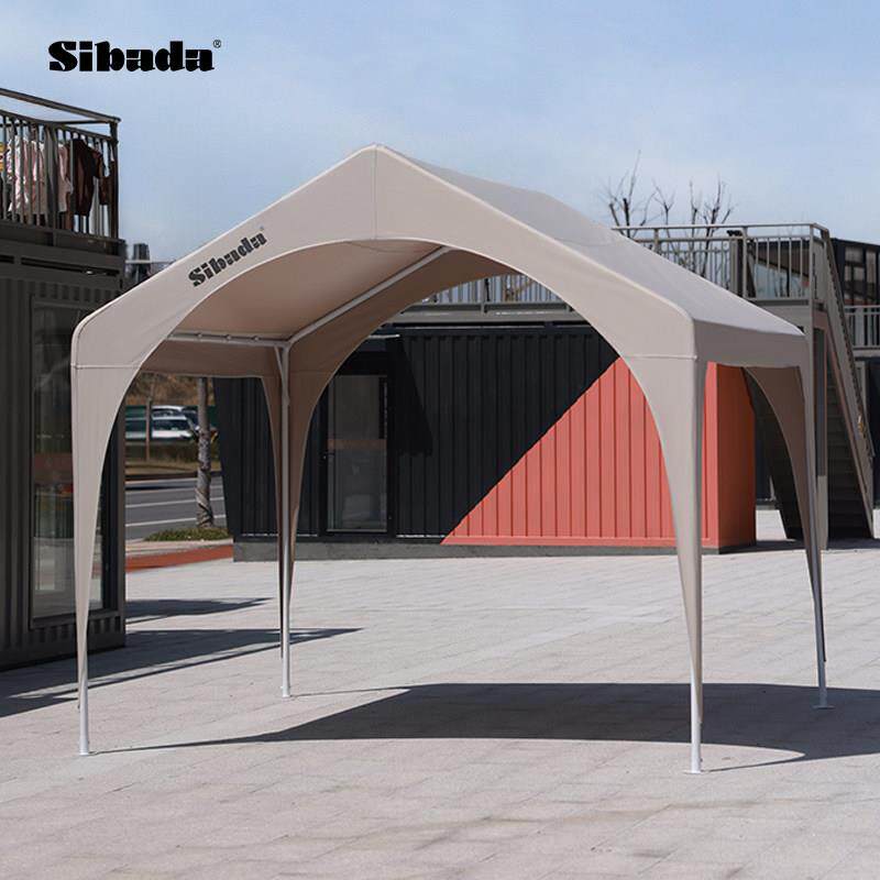 sibada户外摆摊帐篷钢管加厚加粗集市帐篷四角布料可携式移动帐篷