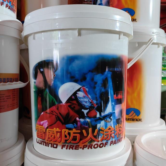 雷威防火涂料木板夹板纤维板阻燃防火漆白色水性涂料净味环保防霉