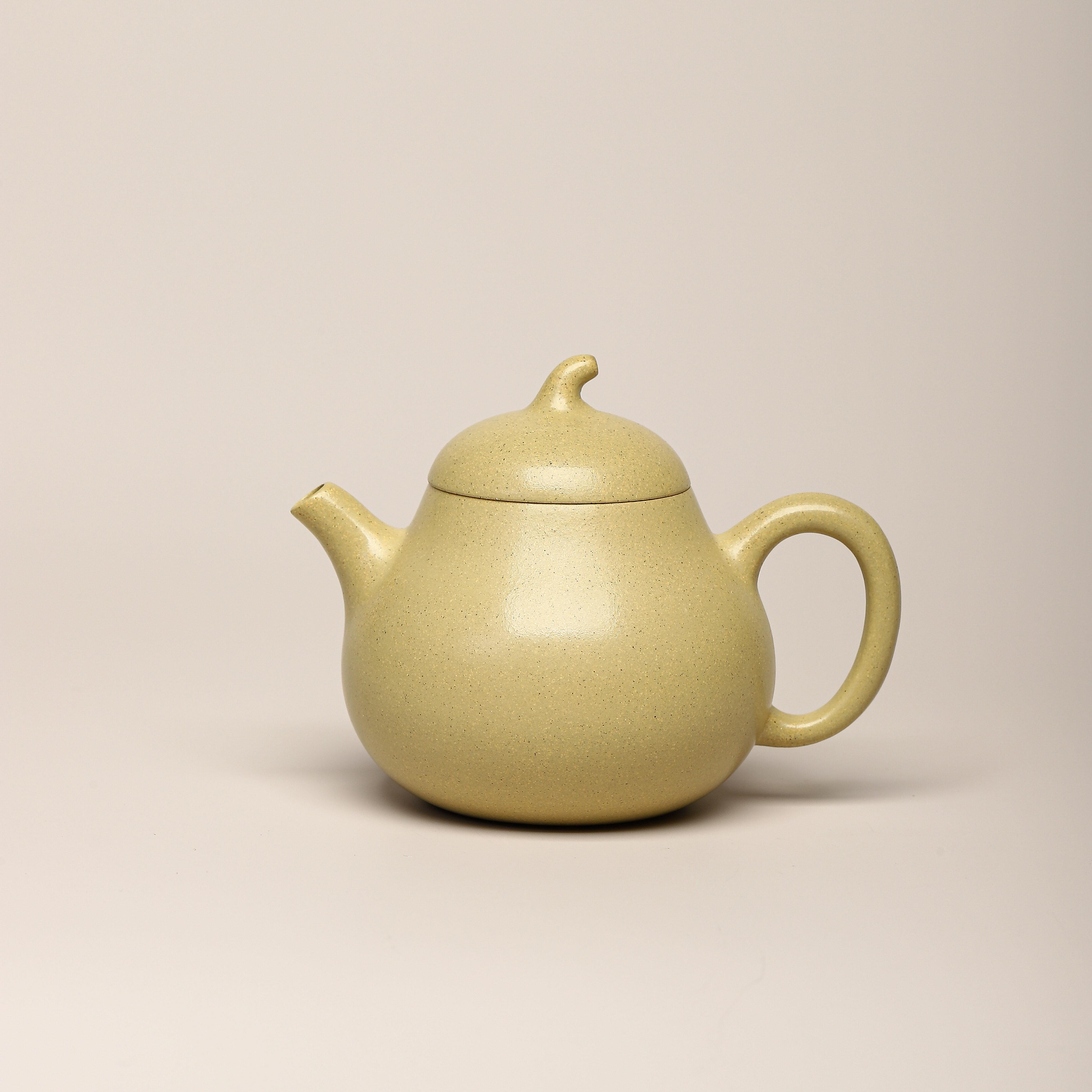 《茄瓜》原矿本山绿泥130CC西施汉瓦石瓢宜兴紫砂壶泡茶茶壶茶具