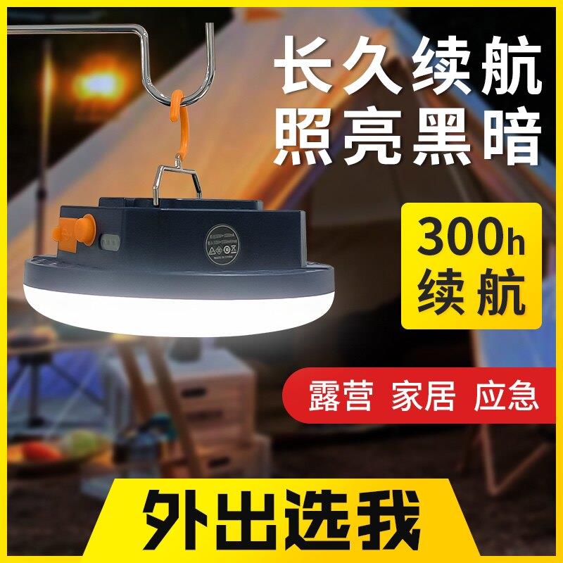 百飞b02露营灯led充电防水帐篷灯超长续航大容量野营灯照明地摊灯图片