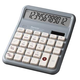 正品嘉能12位双电源计算器2135太阳能高键计算机金融专用