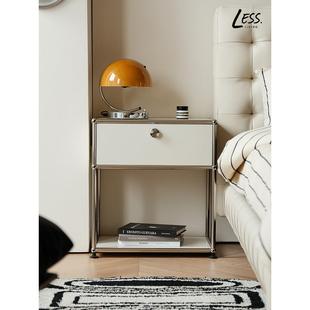 less living中古床头柜家用客厅沙发置物边柜模块组合储物收纳柜