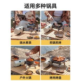 卡式 折疊卡斯卡磁爐野外露營炊具爐具燃?xì)饣疱佒蟛锠t 爐戶外便攜式