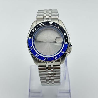 42mm改装机械手表配件防水单卖精钢304表壳适合NH34机芯