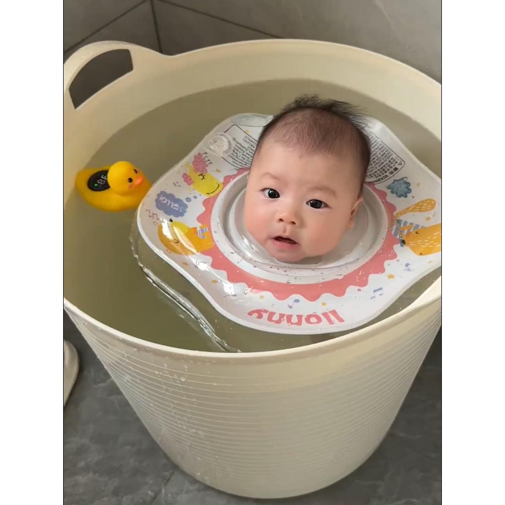 加厚手提保温儿童洗澡桶塑料婴儿宝宝洗澡神器澡盆加高全身泡澡桶