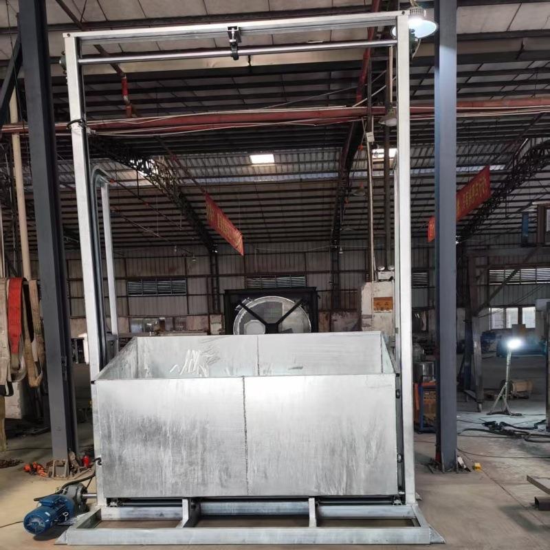 大吨位翻斗提升机固定式大容量单斗上料机自动卸料式翻斗机