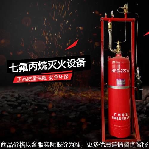 机房用七氟丙烷气体灭火系统七氟丙烷气体灭火装置厂家直销
