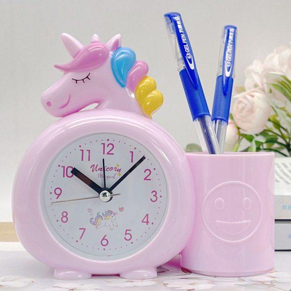 创意可爱卡通动物笔筒闹钟男女孩儿童用卧室客厅个性学生学习闹表,家居饰品,台钟/闹钟,淘宝优惠券,粉丝福利购,淘宝优惠卷