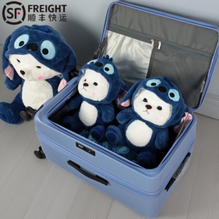 1:9开行李箱女可扩展深仓大容量28寸密码箱多功能旅行拉杆箱男26