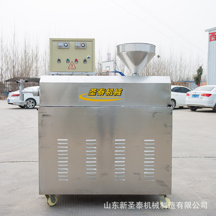 商用大产量红薯粉丝机工作视频电机热型红薯粉条粉丝机