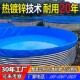 镀锌板帆布鱼池蓄水池加厚帆布鱼池大容量圆形户外大型养殖水池