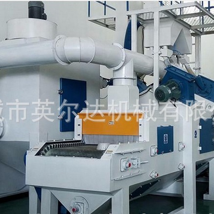 Q6910小型履带通过式抛丸清理机4抛 小通过喷砂机 微型抛砂机厂家