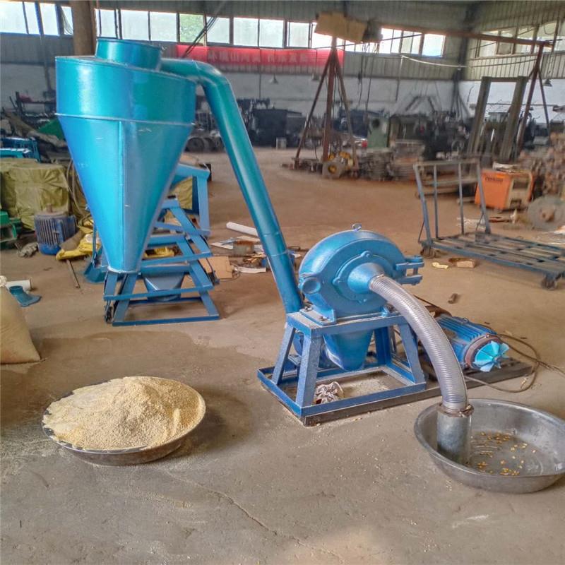 商用家用齿爪式粉碎机自吸式玉米饲料五谷杂粮磨粉机中草药打粉机