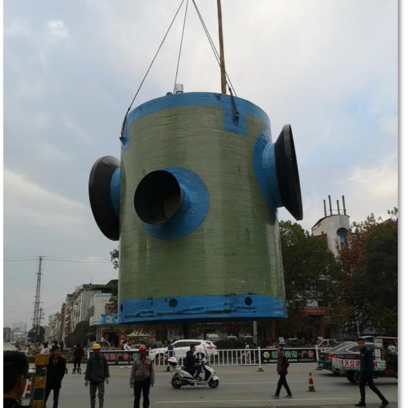 污水雨水提升泵站埋式智能一体化提升泵站成套提升预制泵