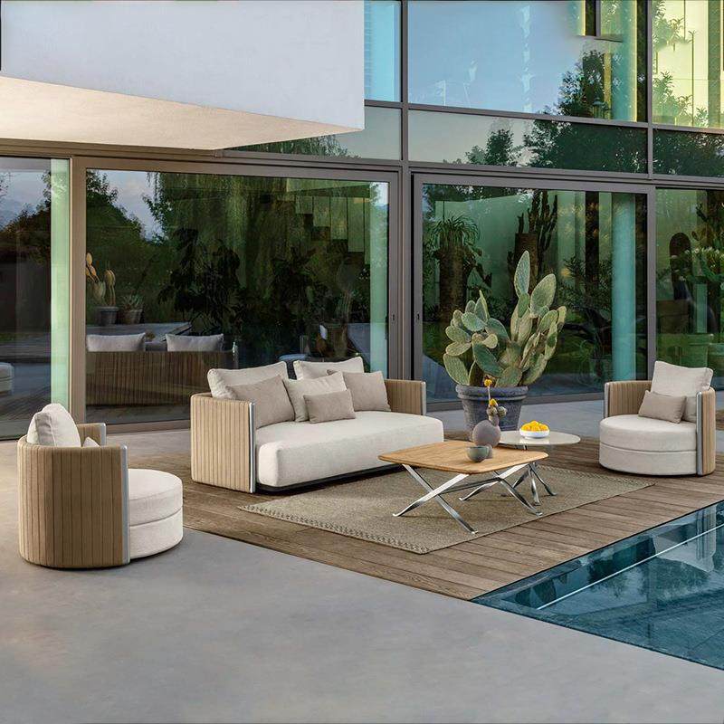 户外藤编沙发设计师防水防晒家具别墅庭院酒店露台室外阳光房组合,住宅家具,户外沙发,淘宝优惠券,粉丝福利购,淘宝优惠卷