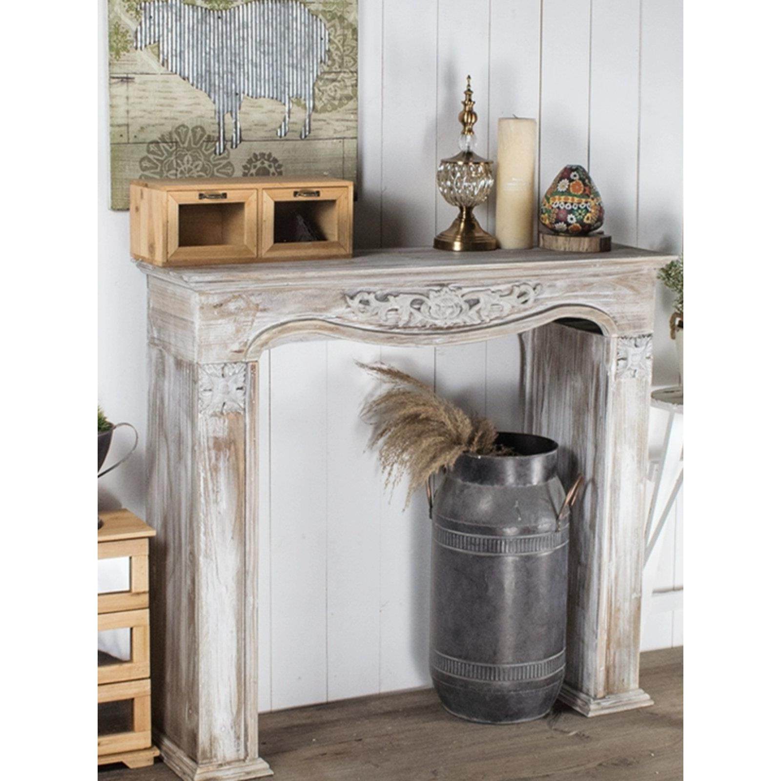 实木覆古装饰壁炉别墅民宿客厅置物架婚礼拍摄道具摄影壁炉柜摆件