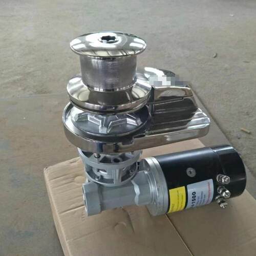 立式绞盘船配件12艇V24栓BC1000V快速起舶锚落锚游船用电动游艇锚