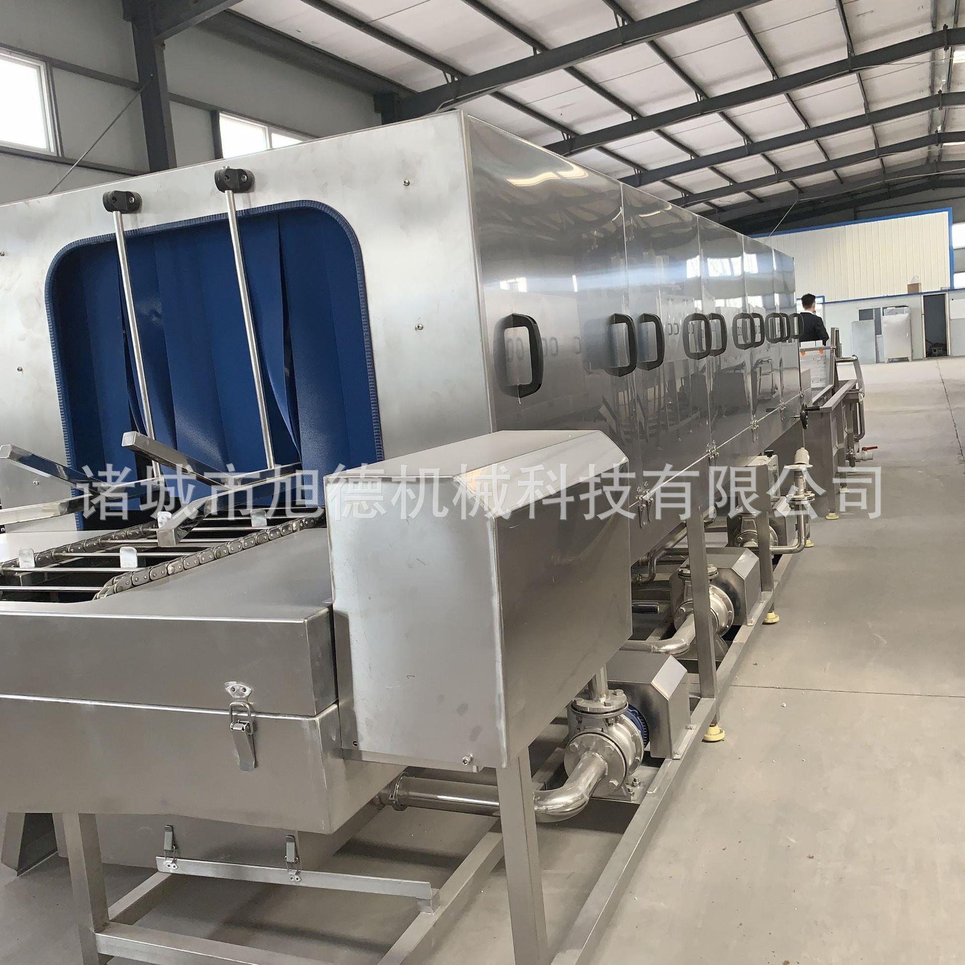 自动控温烘干式洗筐机大型碗碟厂周转筐清洗机面包托盘清洗机