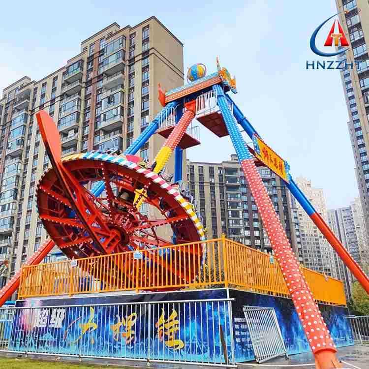 网红游乐设备70度大摆锤室外游乐场景区设施款式新颖免费设计