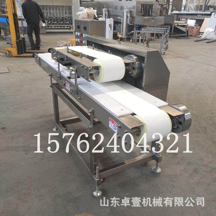 禽肉类切条机鸡柳五花肉牛柳鲜猪肉切条传送带式鸡鸭切条切肉块机
