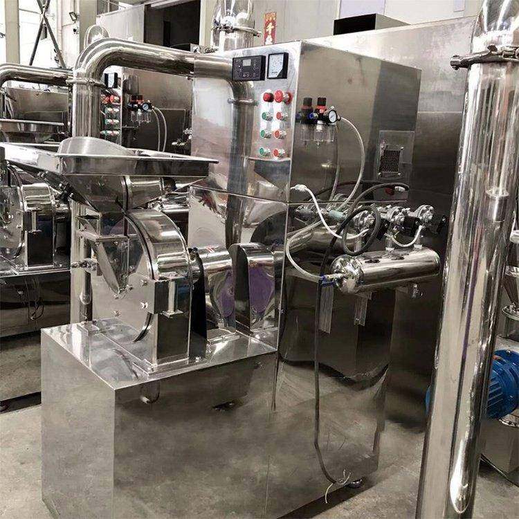 厂家直销不锈钢脉冲除尘粉碎机自动下料香辛料化工染料猫砂