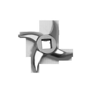 红鹰商用大型绞肉机绞切机零件不锈钢配件龟背刀片可定做