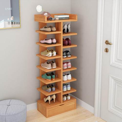 鞋架家用门口双排多层鞋架子简易宿舍阳台出租房用鞋柜置物架