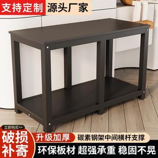 鱼缸架子鱼缸桌子底柜底座小型金属碳钢80cm水簇箱底架托 托架可