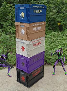 日本时尚品牌Eva Neon Genesis Evangelion折叠式收纳盒Nerv01238