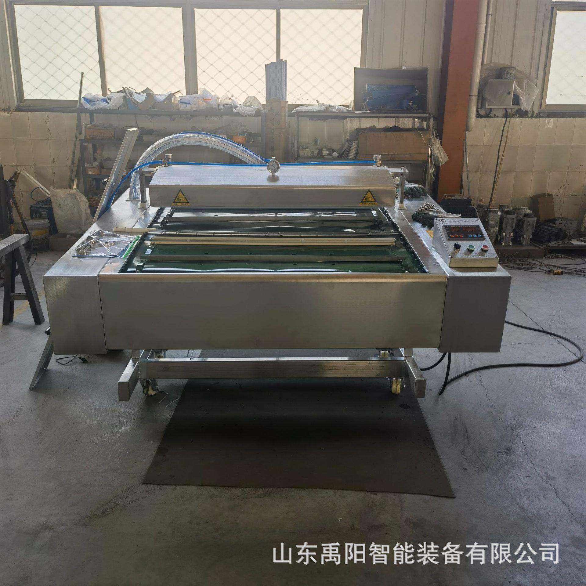 鲜玉米粽子滚动式真空包装机泡椒凤爪酸菜含汤汁封口设备裕舜康
