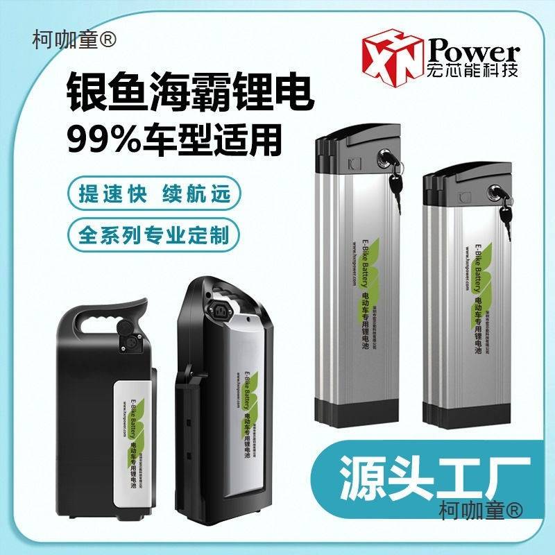 爱玛电动自行车锂电池折叠代驾车锂电池48V海霸银鱼台铃锂麦太保