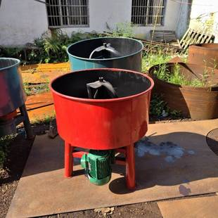 JQ200型砂浆搅拌机3kw电动水泥灰浆立式 平口饲料混料活料