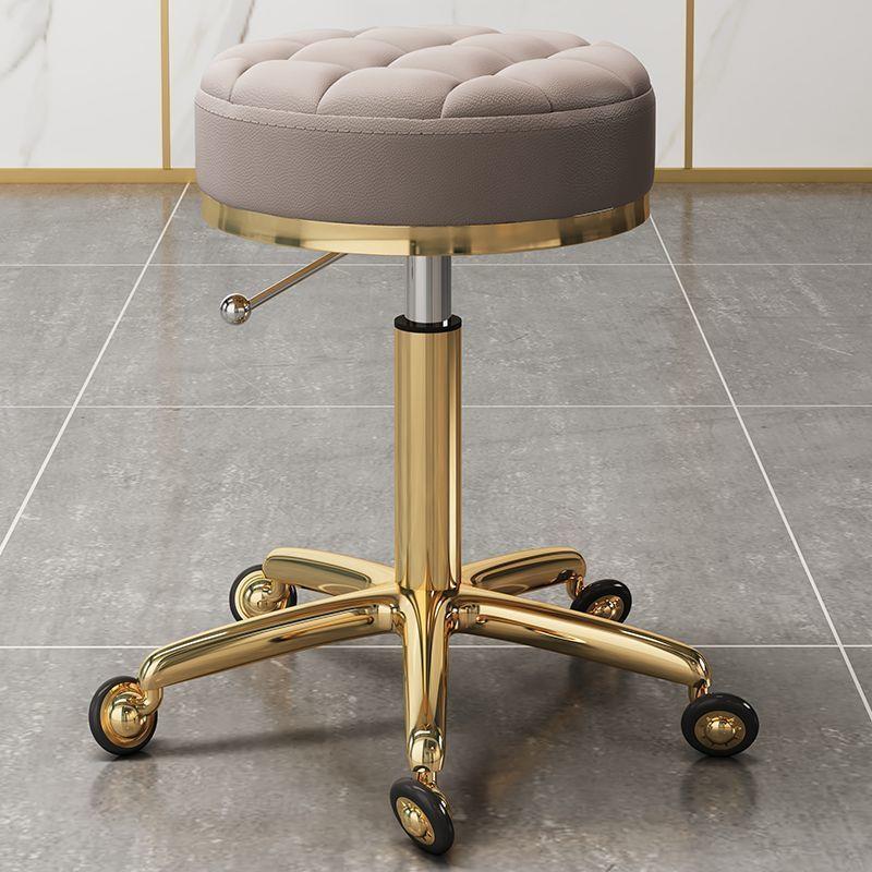 美容美发美容凳子滑轮旋转升降大工美甲圆凳理发店转椅发廊专用